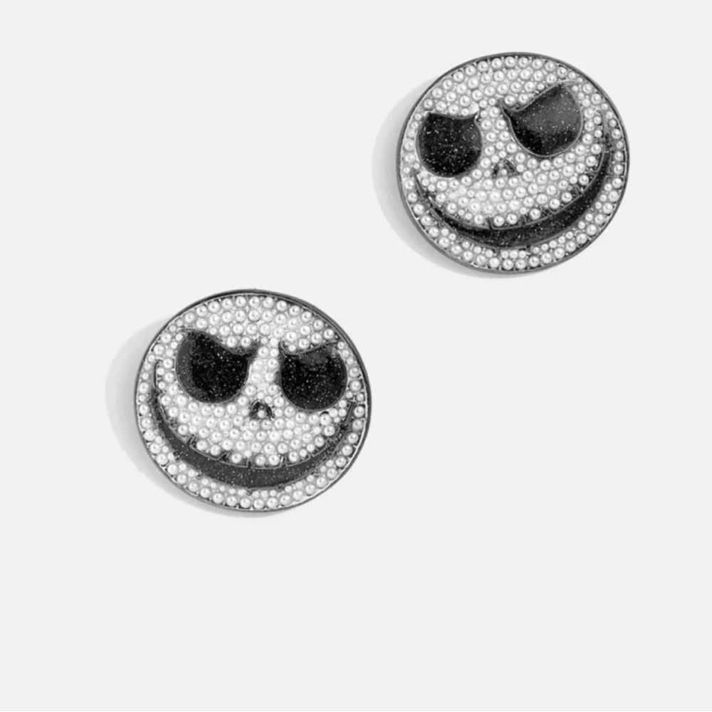 Disney X Baublebar Nightmare Before Christmas Jack Halloween Stud Earrings